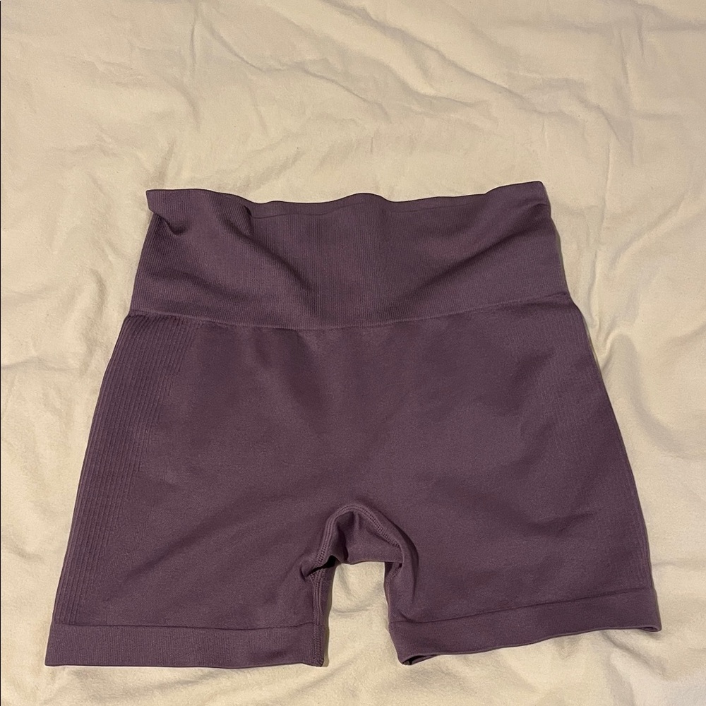Women's Purple High-Waisted bikers